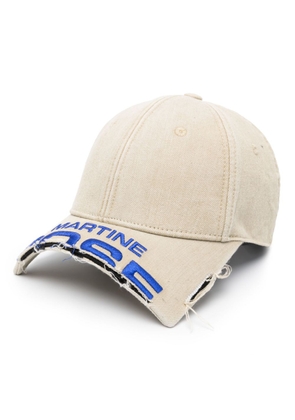 Martine Rose logo-embroidered baseball cap - Neutrals