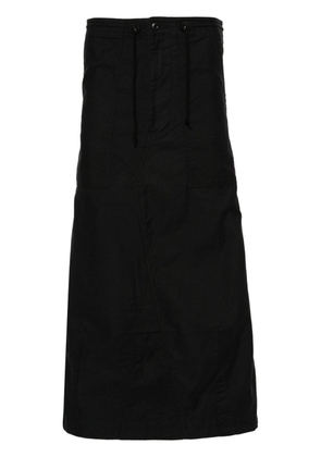 Needles embroidered-logo midi skirt - Black