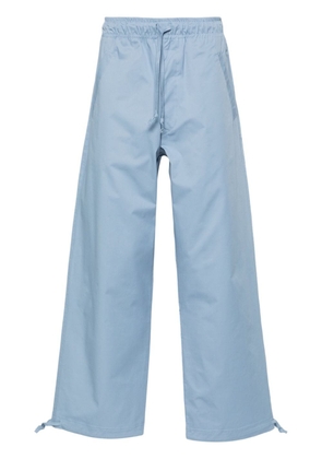 Société Anonyme straight-leg cotton trousers - Blue