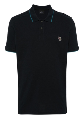 PS Paul Smith logo-appliqué polo shirt - Black