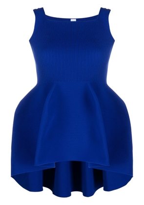 CFCL flared-hem sleeveless knitted top - Blue