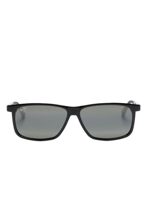 Maui Jim Pulama rectangle-frame sunglasses - Black