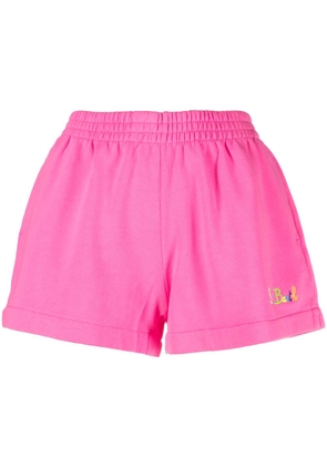 MC2 Saint Barth Cate embroidered-logo shorts - Pink