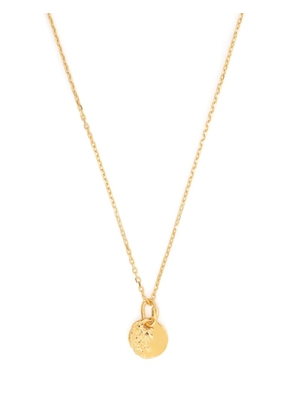 Maria Black coin pendant necklace - Gold