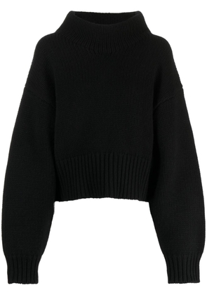 Cynthia Rowley fine-knit wool jumper - Black