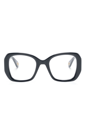 Chloé Eyewear oversize-frame glasses - Blue