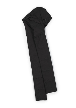 Etudes logo-print hooded scarf - Black