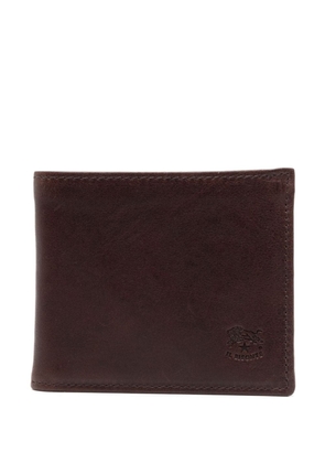 Il Bisonte bi-fold calf leather wallet - Brown