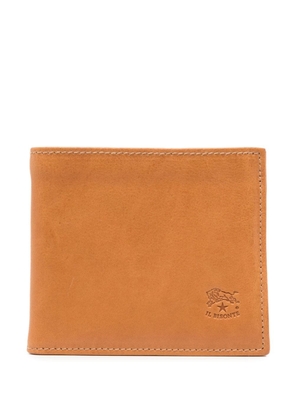 Il Bisonte bi-fold calf leather wallet - Brown