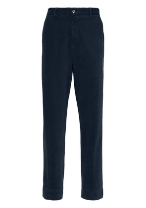 Briglia 1949 mid-rise tapered trousers - Blue