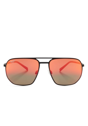 Maui Jim Shark’s Cove pilot-frame sunglasses - Orange
