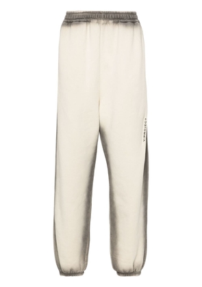 Y/Project faded cotton track pants - Neutrals