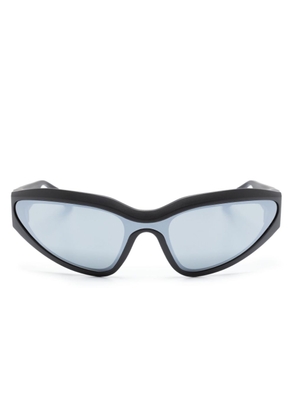 Karl Lagerfeld KL oval-frame sunglasses - Black