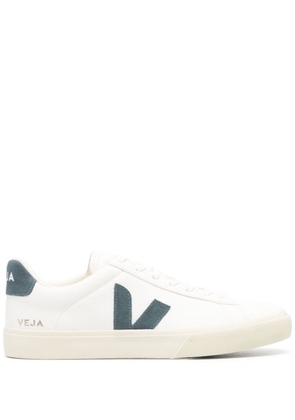 VEJA Campo grained leather sneakers - White