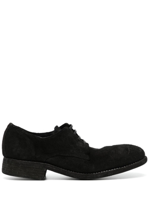 Guidi leather Derby shoes - Black