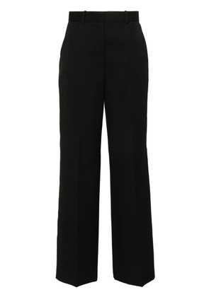 Lanvin wool straight-leg trousers - Black