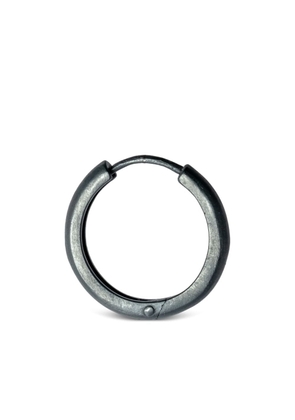 Parts of Four small hoop earrings - Black