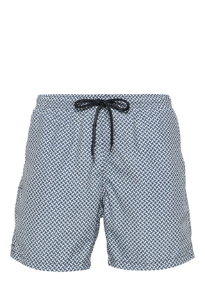 Drumohr logo-print swim shorts - White