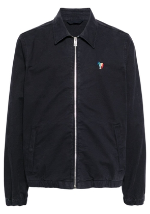 PS Paul Smith zip-up shirt jacket - Blue
