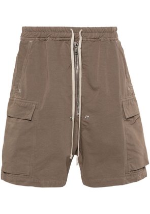 Rick Owens DRKSHDW Cargobela cotton bermuda shorts - Grey