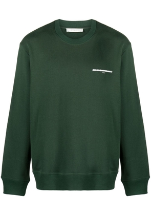 Ih Nom Uh Nit graphic-print cotton sweatshirt - Green