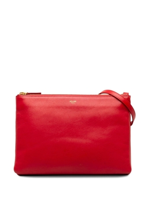 Céline Pre-Owned 2016 small Trio crossbody bag - Red