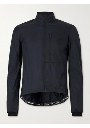 DISTRICT VISION - Ripstop Cycling Jacket - Men - Blue - S