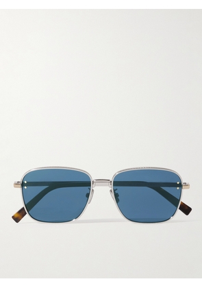 Dior Eyewear - CD Diamond S4U D-Frame Silver-Tone and Tortoiseshell Acetate Sunglasses - Men - Silver