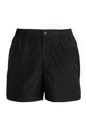 Calvin Klein Tonal-Print Swim Shorts