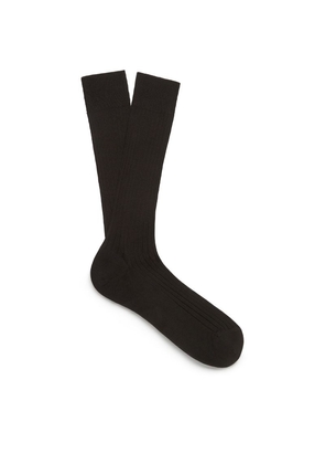 Zegna Cotton Rib Socks