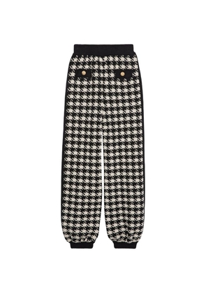 Gucci Wool Houndstooth Sweatpants