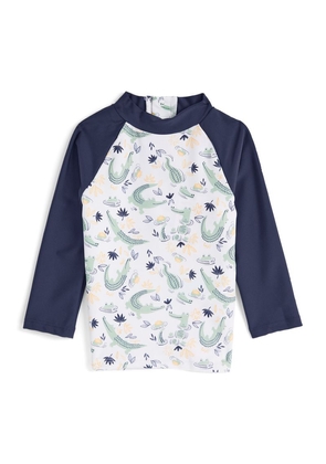 Carrement Beau Crocodile Print T-Shirt (9-18 Months)