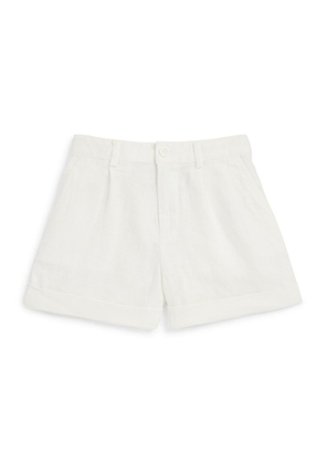 Ralph Lauren Kids Linen Pleated Shorts (2-7 Years)