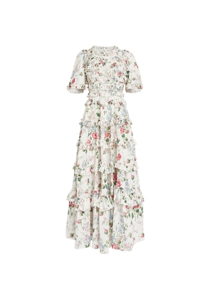 Needle & Thread Crepe Floral Fantasy Gown