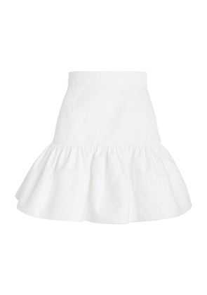 Patou Ruffled Mini Skirt