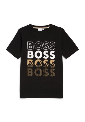 Boss Kidswear Gradient Logo T-Shirt (4-16 Years)