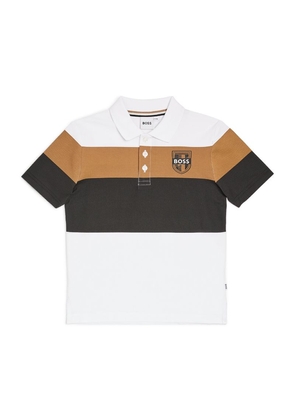 Boss Kidswear Stripe Polo Shirt (4-16 Years)