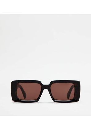 Tod's - Squared Sunglasses, BROWN,  - Sunglasses