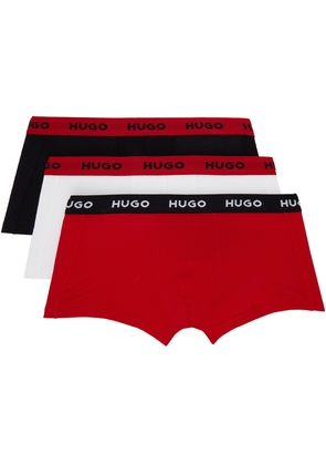 Hugo Three-Pack Multicolor Boxers