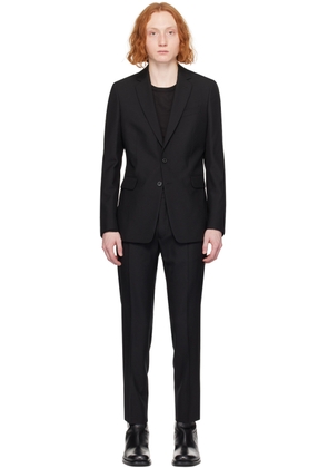 Dries Van Noten Black Slim Fit Suit