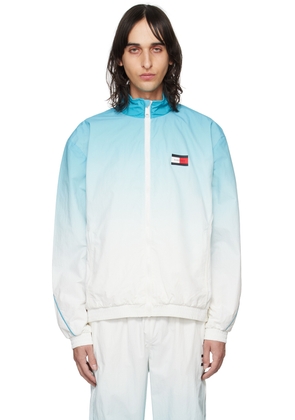 Tommy Jeans Blue & White Gradient Jacket