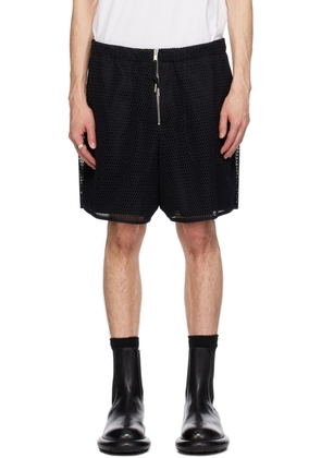 Jil Sander Black Layered Shorts