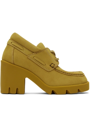 Burberry Yellow Stride Heels