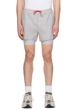 District Vision Gray Trail Shorts