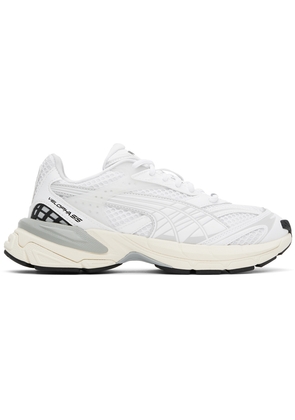 PUMA White Velophasis Sneakers