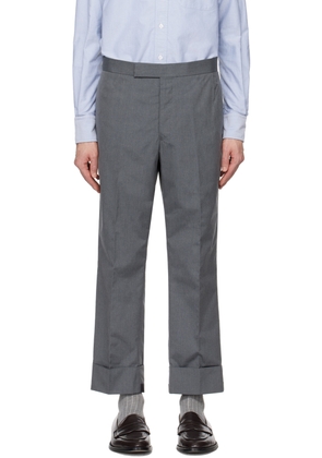 Thom Browne Gray Classic Trousers
