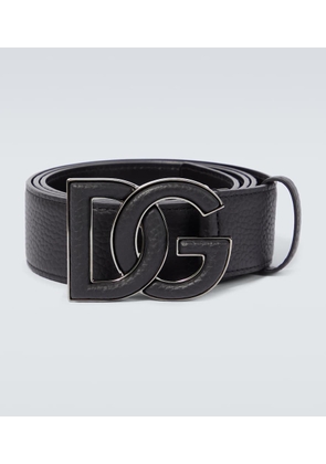 Dolce&Gabbana DG leather belt