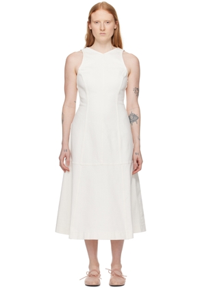 Proenza Schouler Off-White Proenza Schouler White Label Arlet Denim Midi Dress