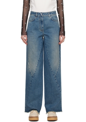 Givenchy Blue Twisted Jeans