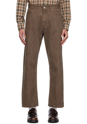 Uniform Bridge Brown Comfort Jeans